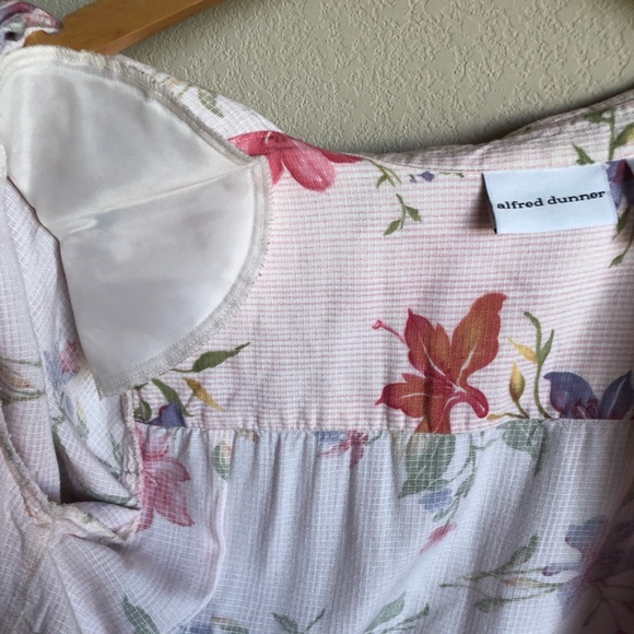 Vintage Alfred Dunner floral button up - Picture 4 of 4